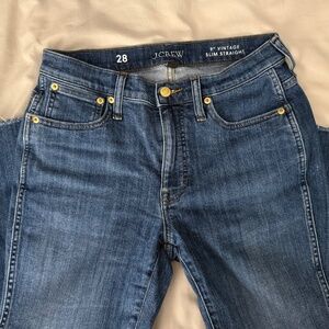 J Crew Denim - Vintage Slim Straight (size 28)